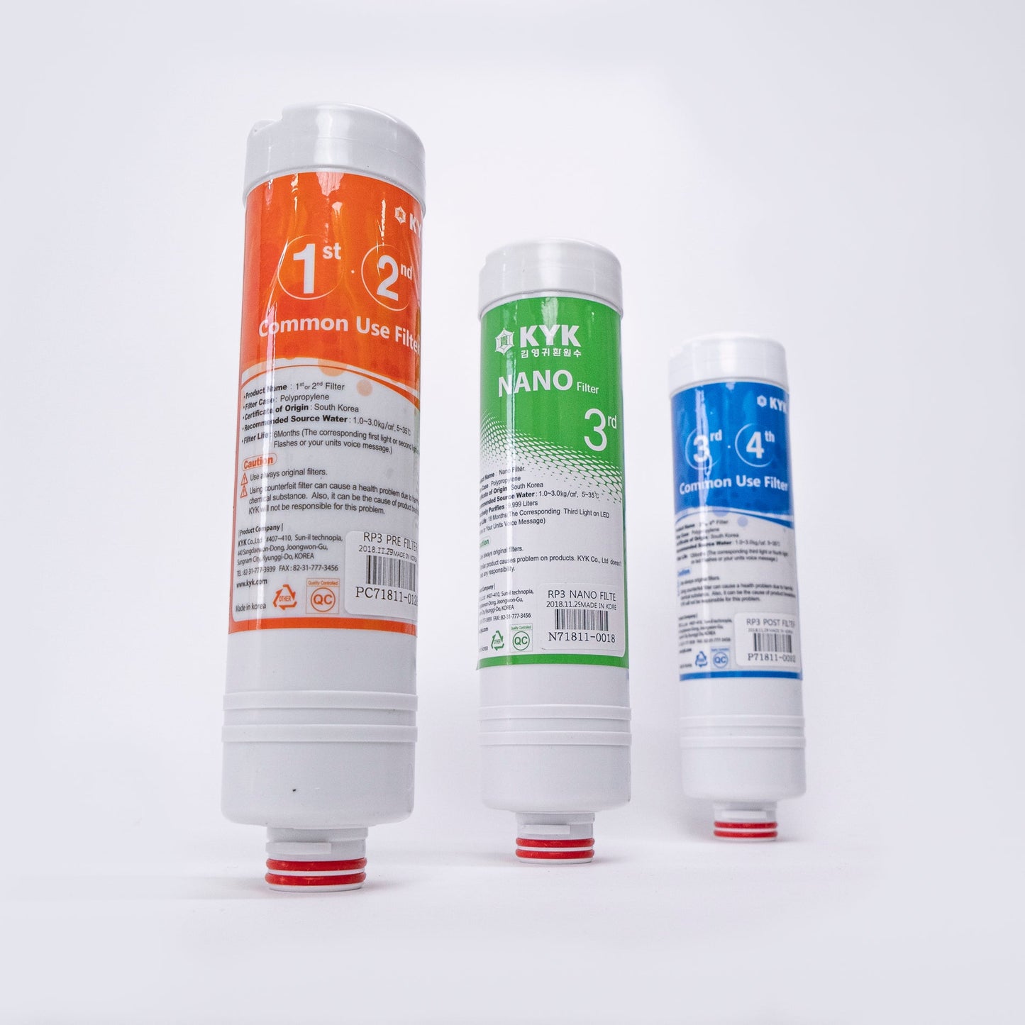 x3 FILTROS PARA AGUA DE POZO