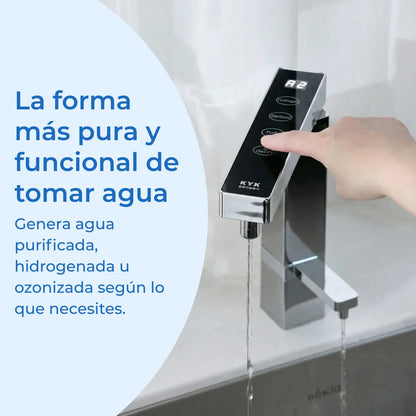 KUF | Generador de Agua Hidrogenada y Purificada con Monomando (PREVENTA)