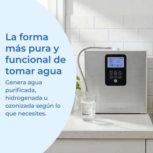 Higen 2+ Generador de Agua Hidrogenada, Ozonizada y Purificada