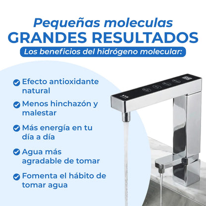 KUF | Generador de Agua Hidrogenada y Purificada con Monomando (PREVENTA)