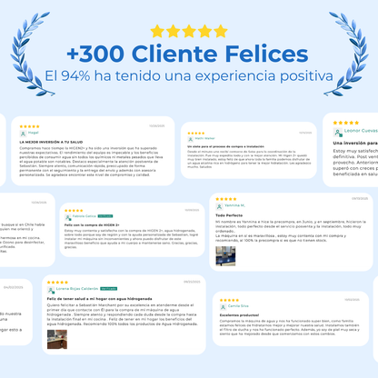 Higen 2+ | Generador de Agua Hidrogenada y Purificada