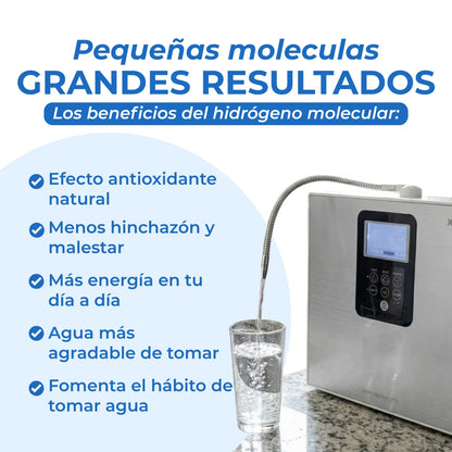 Higen 2+ | Generador de Agua Hidrogenada y Purificada