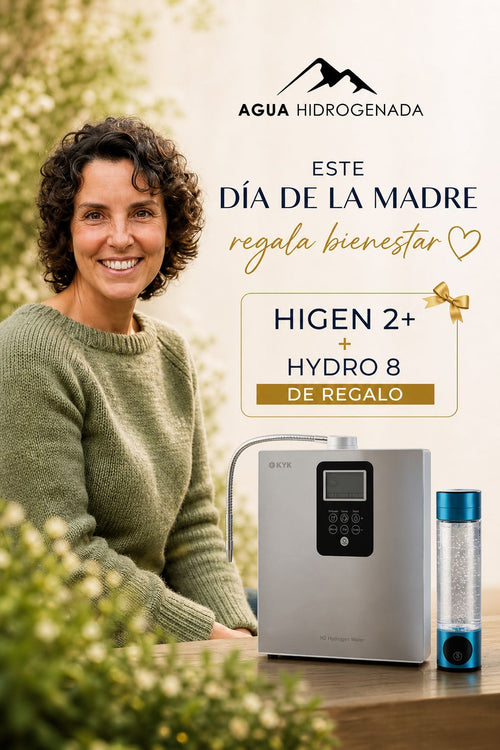 Higen 2+ | Generador de Agua Hidrogenada y Purificada